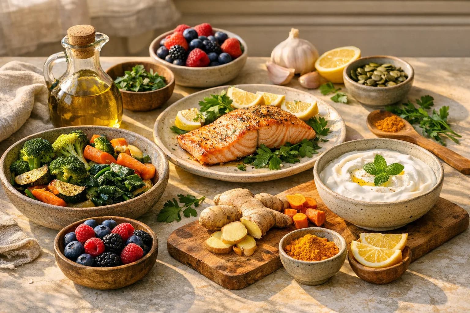 Anti-Inflammatory Foods for Gut Health: What to Eat When Bloating and Inflammation Keep Showing Up