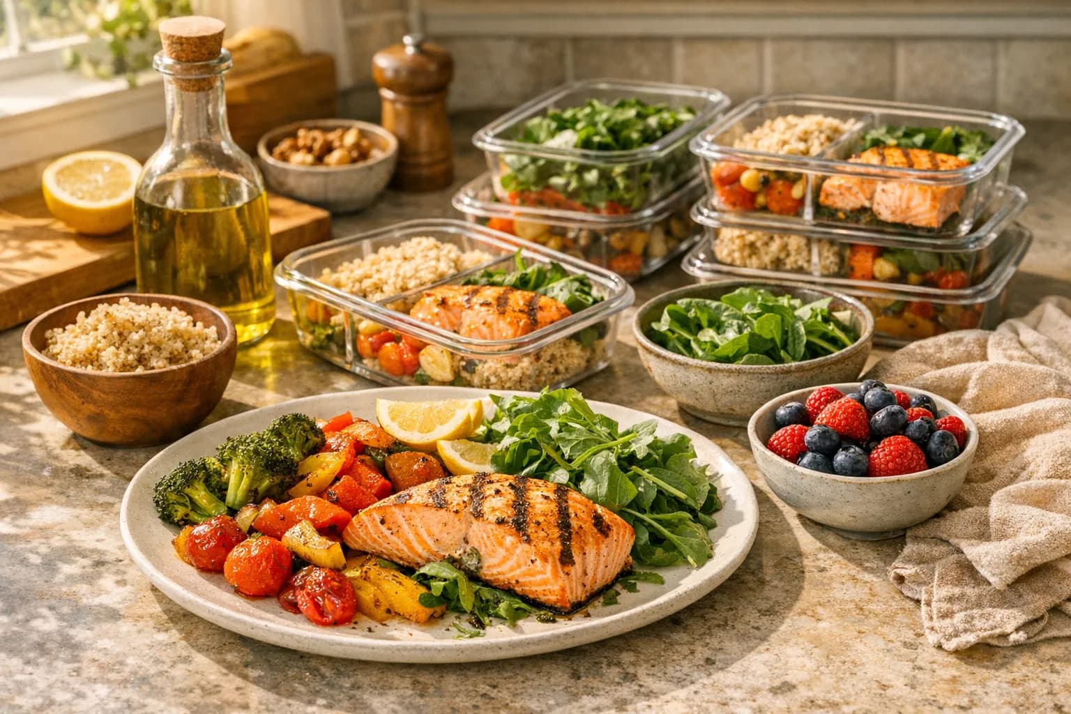 Anti-Inflammatory Meal Plan for Insulin Resistance: A Simpler Week of Blood Sugar-Friendly Meals