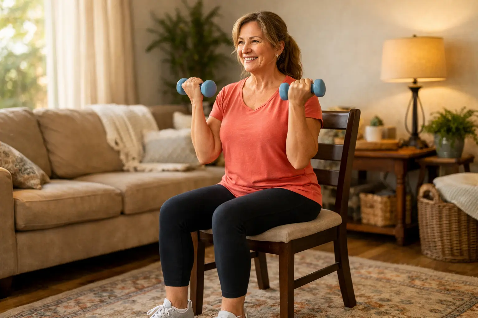 Chair Strength Training Over 50: A Beginner-Friendly Way to Get Stronger at Home