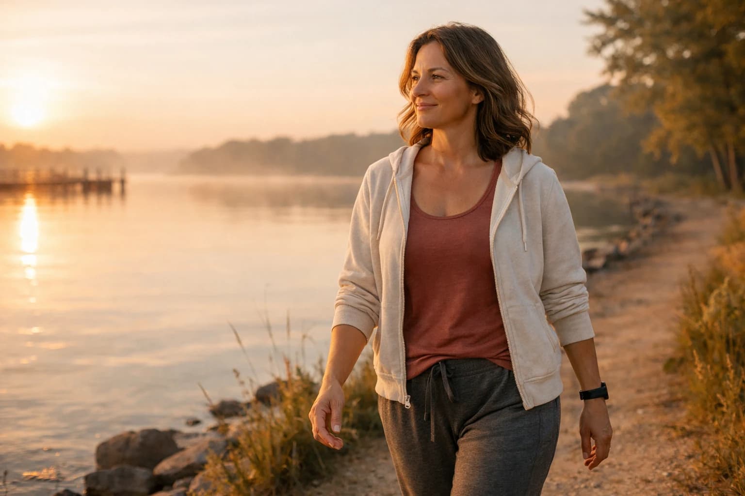 Cortisol Belly Fat in Women Over 40: What Actually Helps