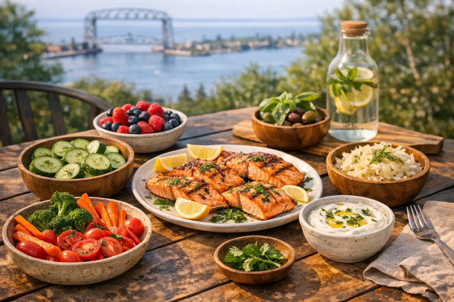 Gut-Friendly Summer Meals in Duluth, MN: Easy Ideas for Less Bloating and Better Energy