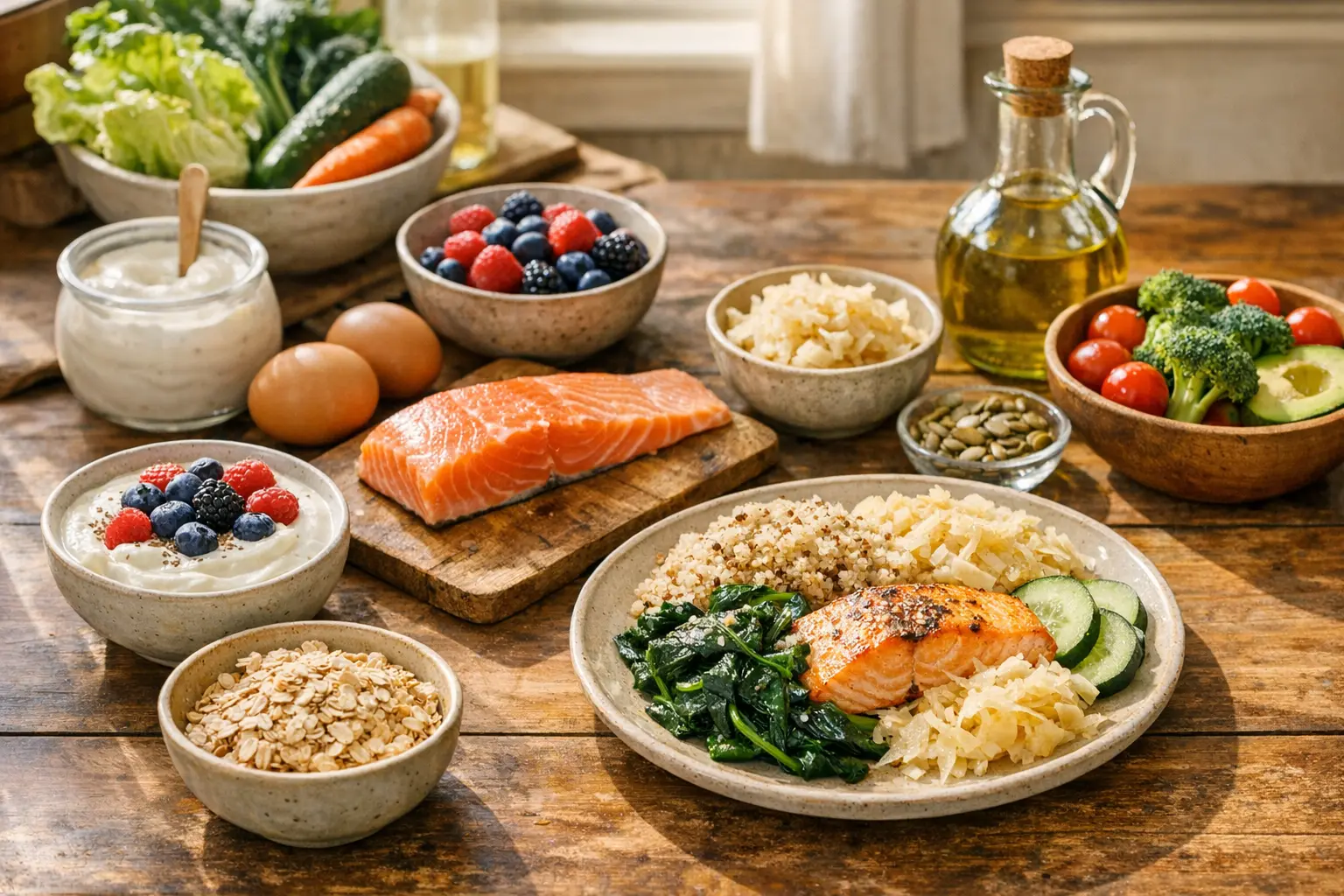 Gut Health Meal Plan for Beginners: Simple Meals for Better Digestion, Energy, and Blood Sugar