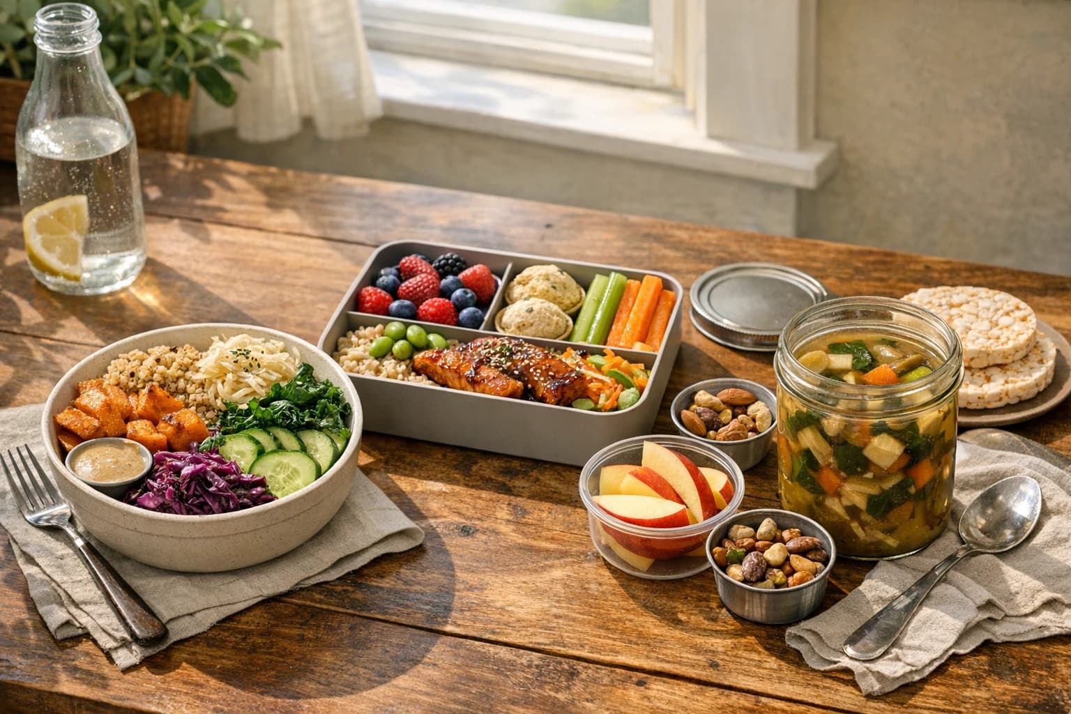 Gut-Healthy Lunch Ideas for Work: Easy Meals That Support Digestion and Steady Afternoon Energy