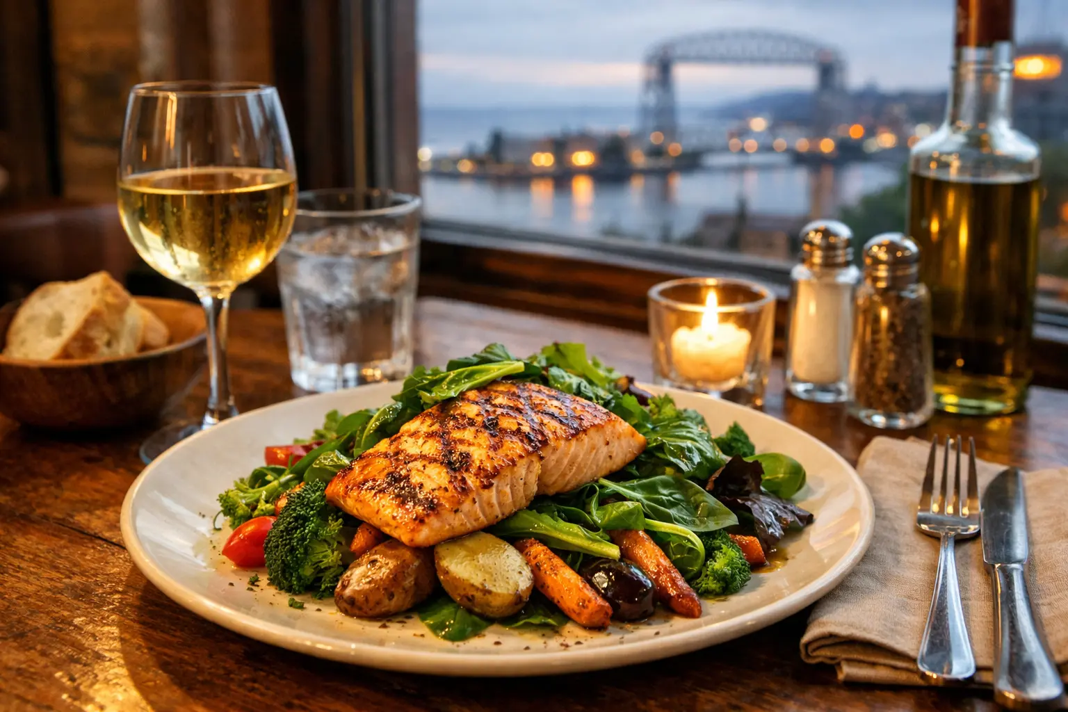 Healthy Dinner in Downtown Duluth MN: Where to Go and How to Order