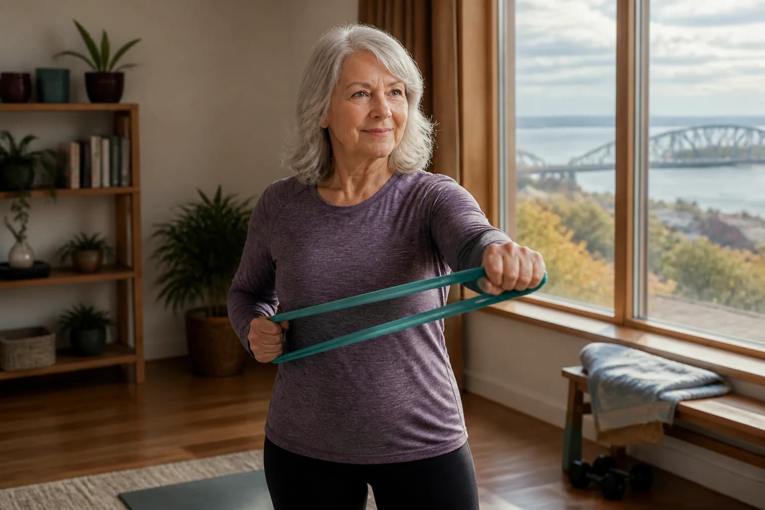 Resistance Band Workout for Beginners Over 50 in Duluth, MN: A Simple Place to Start
