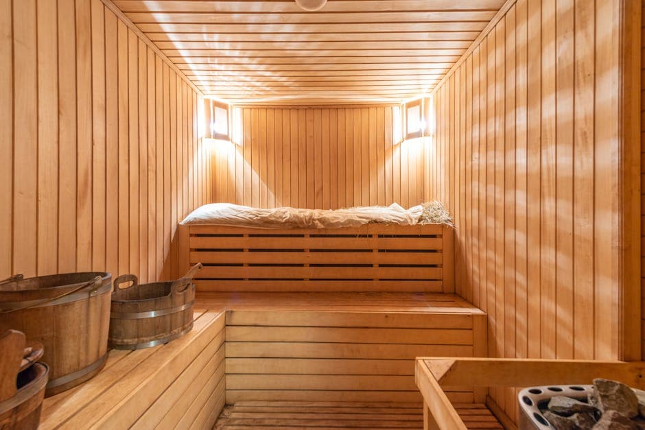 Thermoregulation therapy sauna